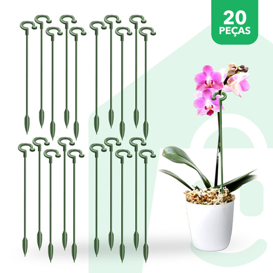 STEM PLANT | Kit hastes com estaca para flores 27cm